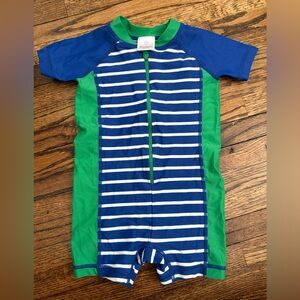 Hanna Andersson Striped Baby Swimsuit